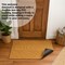 Gardenised Heavy Duty Coco Coir Doormat Non Slip PVC Baking Embossed Welcome Design Natural Coconut Fiber Floor Mat for Front Door Porch Patio Entryway Garage Mudroom & Outdoor Use 18x30"